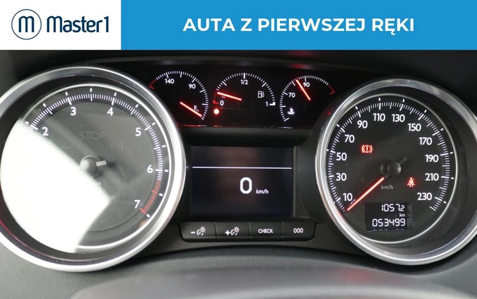 Peugeot 508 cena 49850 przebieg: 53468, rok produkcji 2018 z Złocieniec małe 191